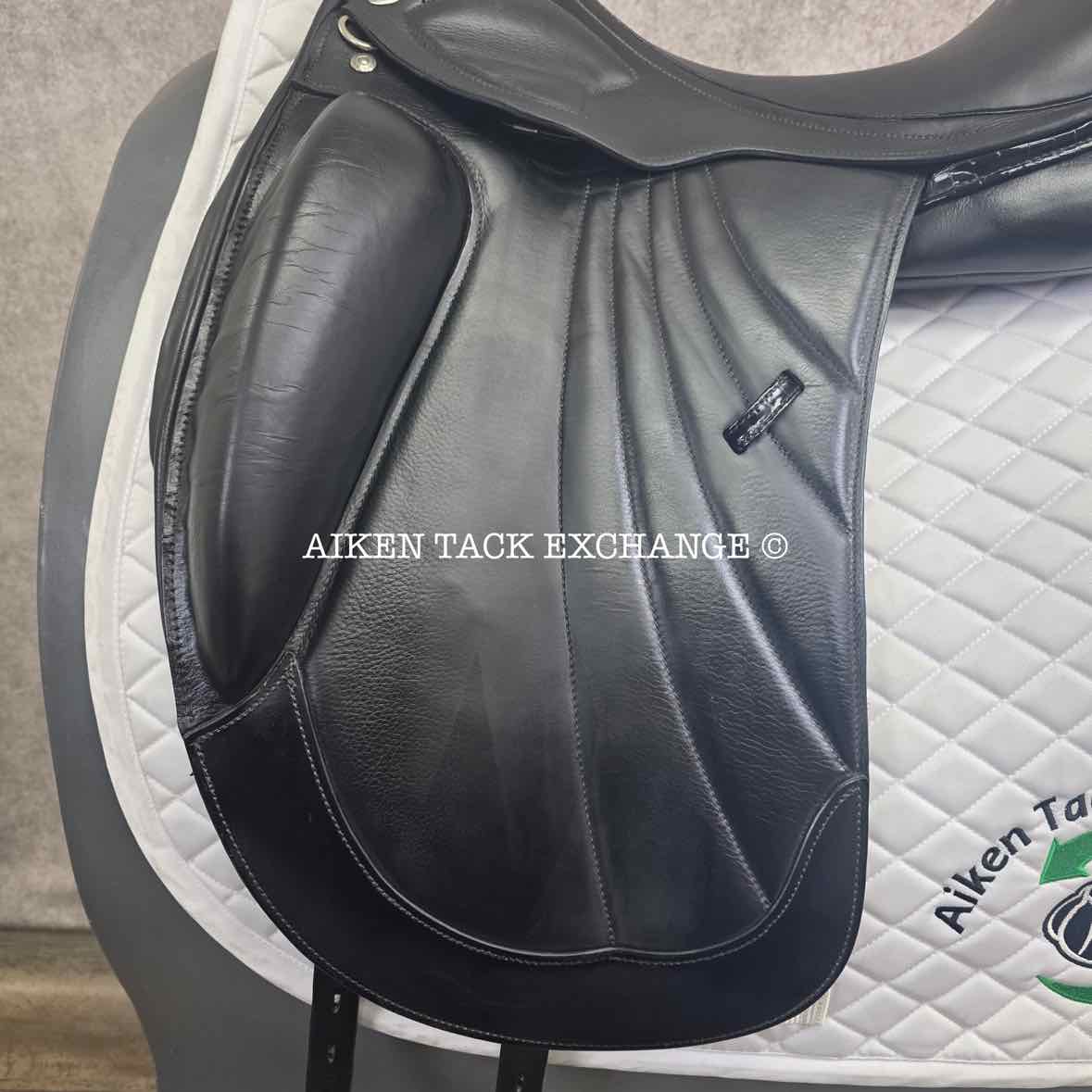 2020 Kentaur Ithaka AP Dressage Saddle, 18" Seat, Medium Wide Tree, Wool Flocked Panels