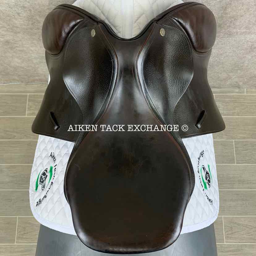 Mark Todd Close Contact Jump Saddle, 17.5" Seat, Medium Narrow Tree, Wool Flocked Panels