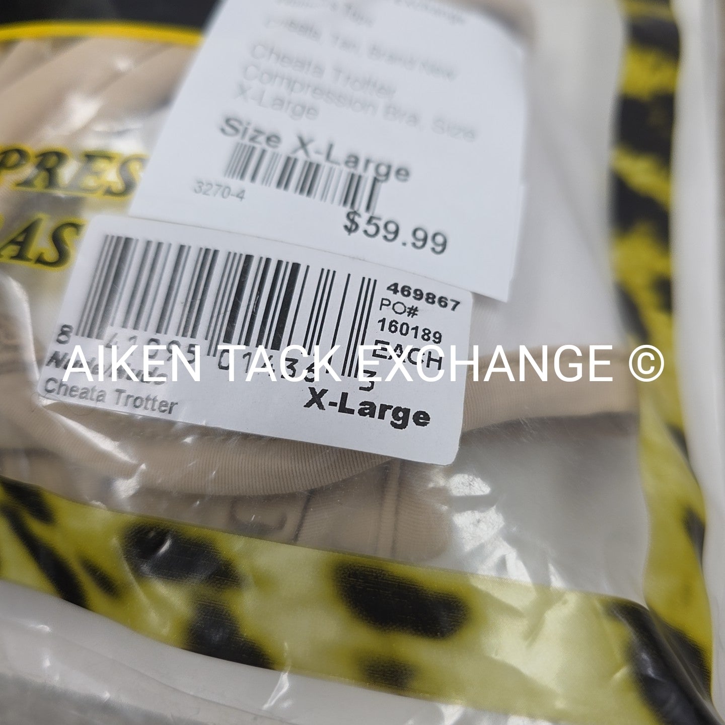 Cheata Trotter Compression Bra, Size X-Large