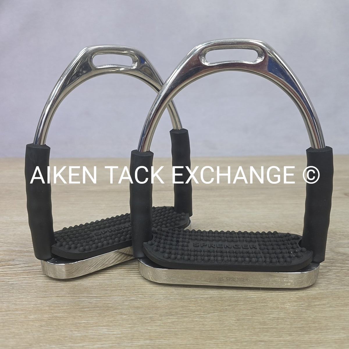 Herm Sprenger Original System 4-F Jointed Flex Stirrups  4.5"