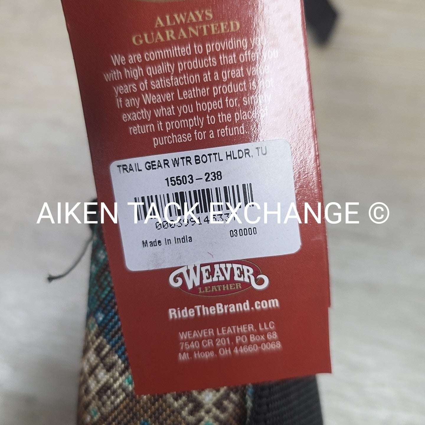 Weaver Trail Gear Bottle Holder, Brand New