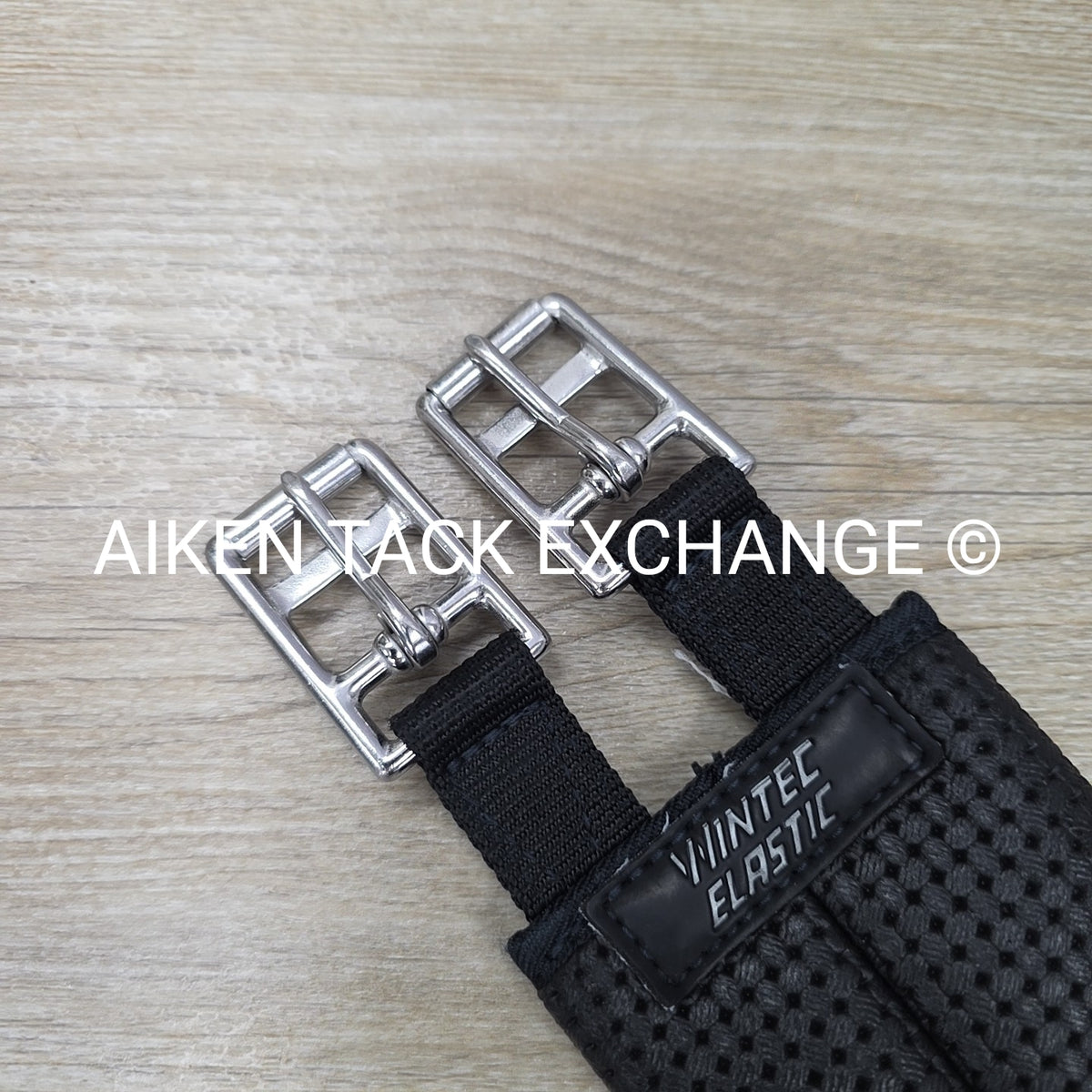 Wintec Elastic Girth, Black, 50"