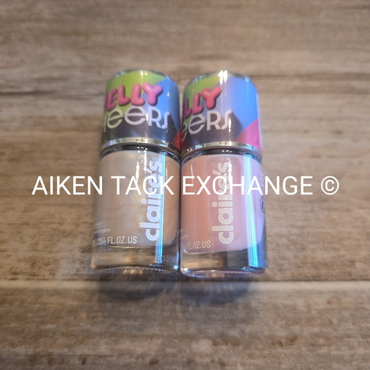 Claire's Jelly Sheers Polish - Set of 2