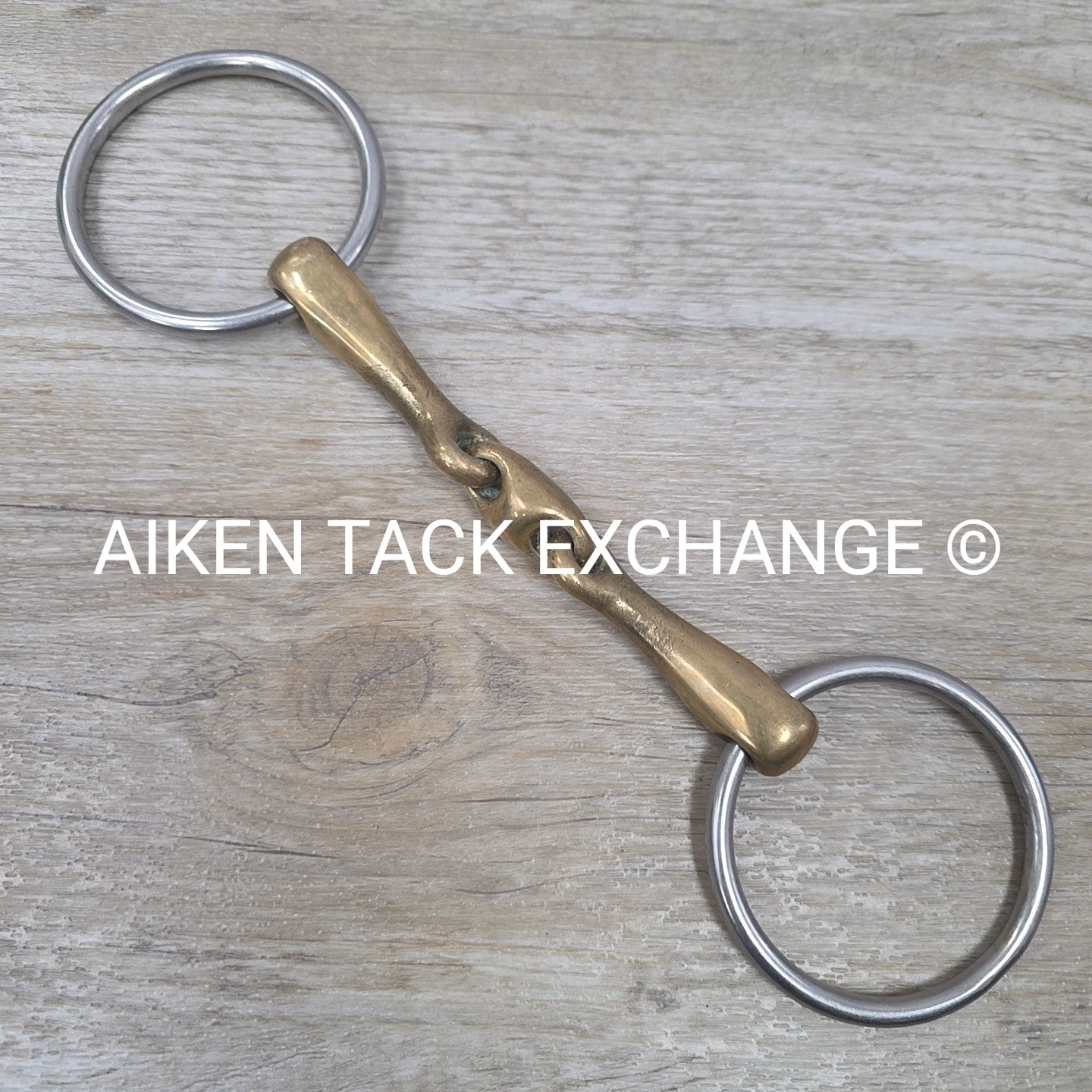 Herm Sprenger KK Ultra Aurigan Double Joint Loose Ring Bit 5.75"