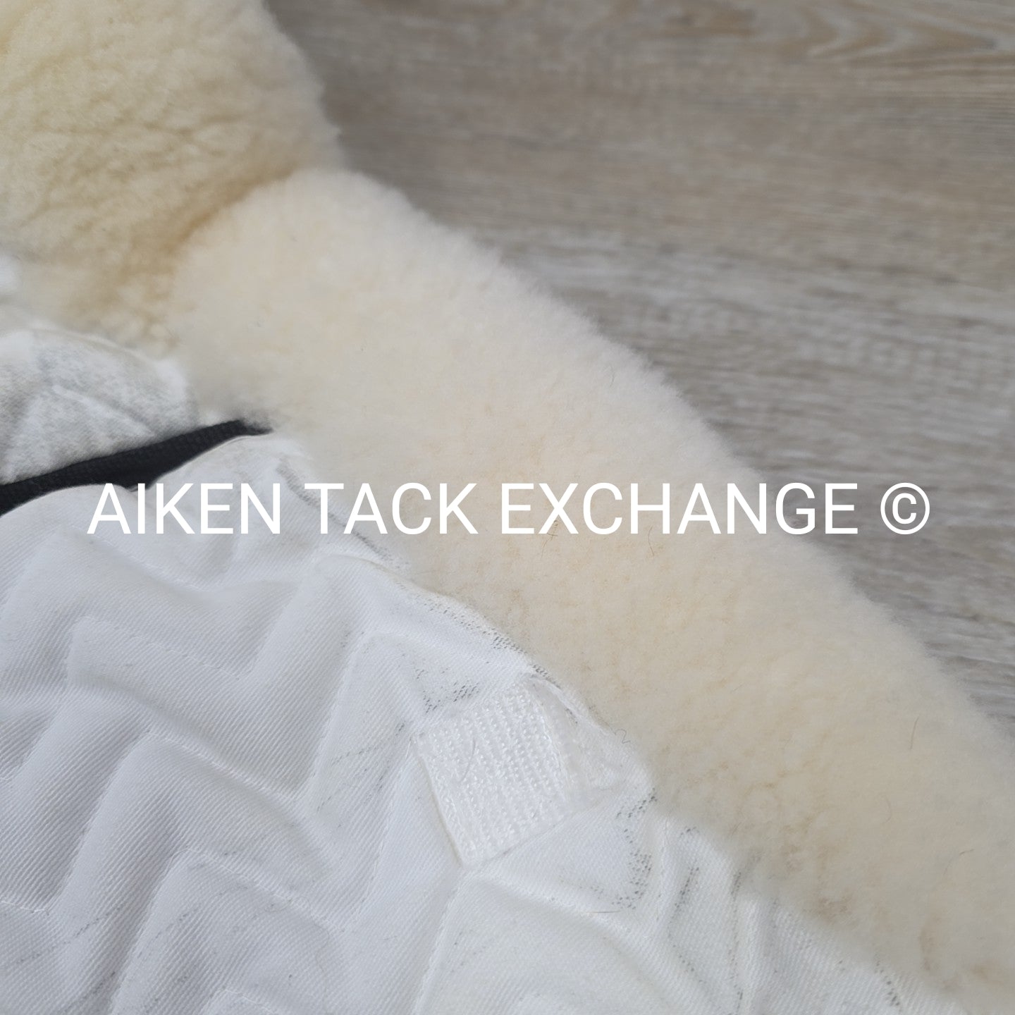 Fleeceworks FXK Sheepskin Half Pad w/ Plain Edge