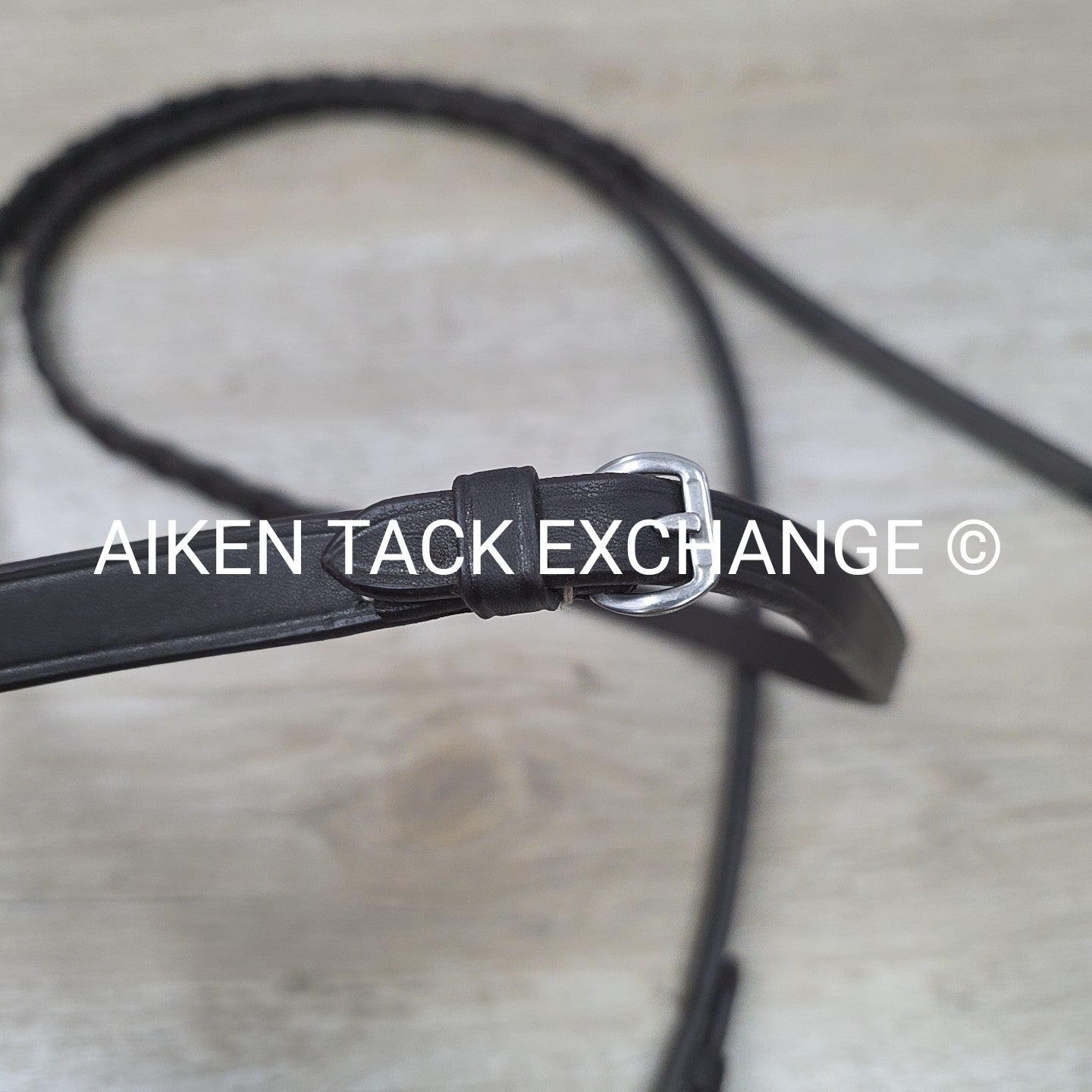 Ovation ATS Raised Fancy Stitched Bridle with Matching Reins, Brown, Size Full