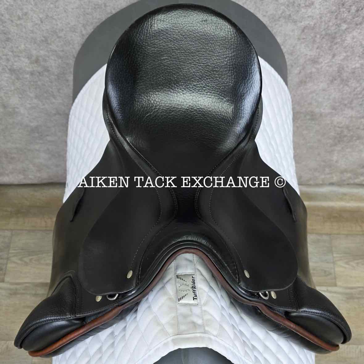 2000 Passier Young Champ Dressage Saddle, 16" Seat, Short Flap, W/XW Tree, Wool Flocked Panels