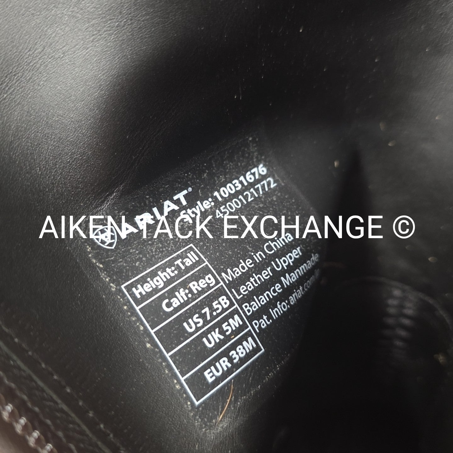 Ariat Nitro Dress Boots, Size 7.5 Regular Tall