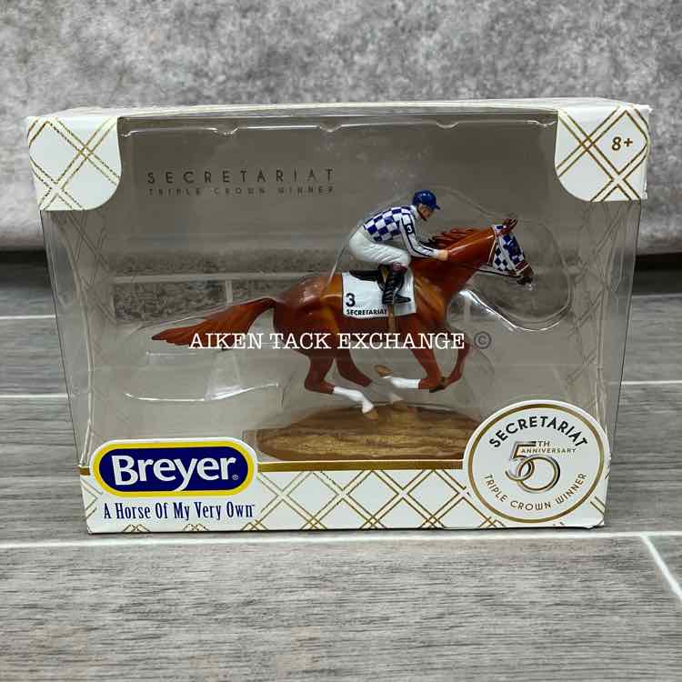 Breyer Secretariat 50th Anniversary Triple Crown Winner