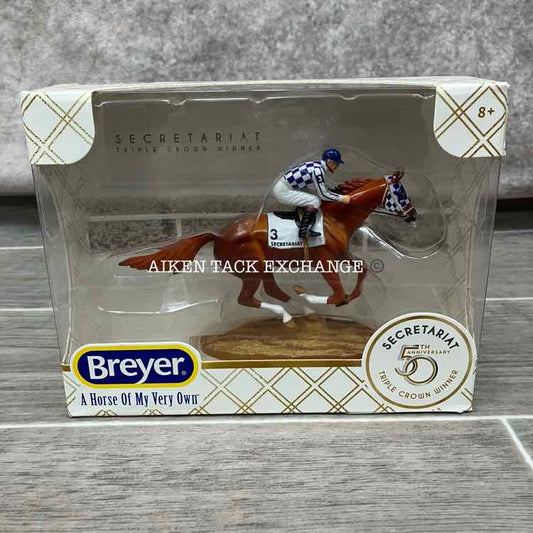 Breyer Secretariat 50th Anniversary Triple Crown Winner