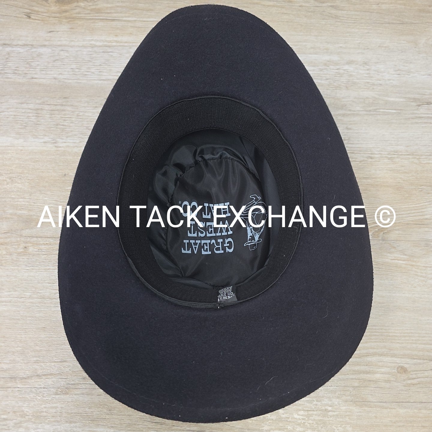 Great West Hat Co. Felt Hat, Size 7 3/8
