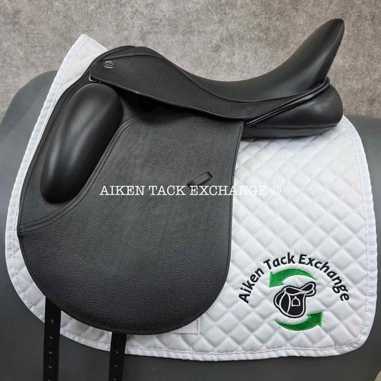 2023 Trilogy Allegiance Monoflap Dressage Saddle, 18.5" Seat, Wide Tree, Wool Flocked Panels