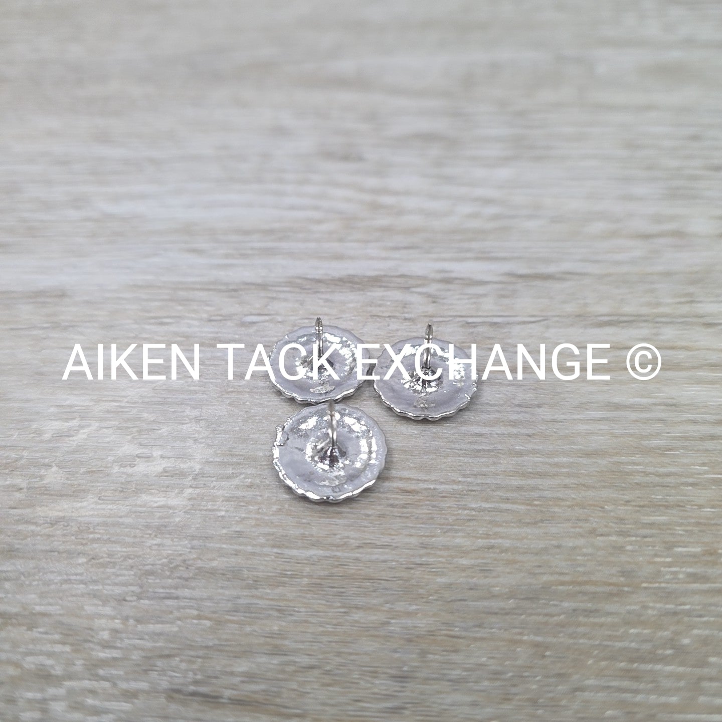 Silver Tie Tacks, Set of 3