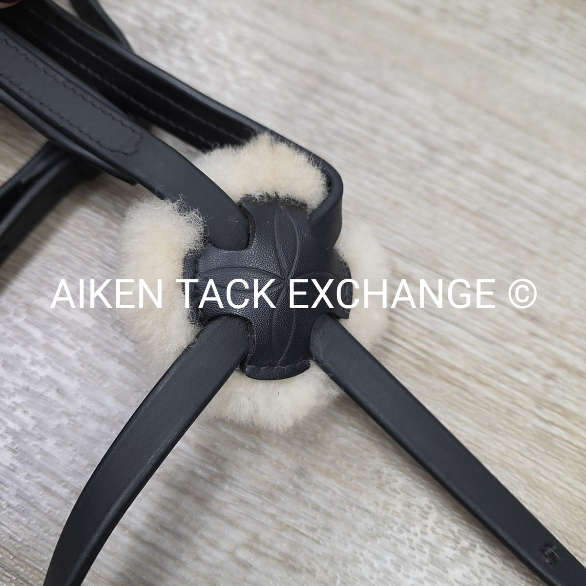Tekna Synthetic Figure 8 Bridle, No Reins, Black, Size Full