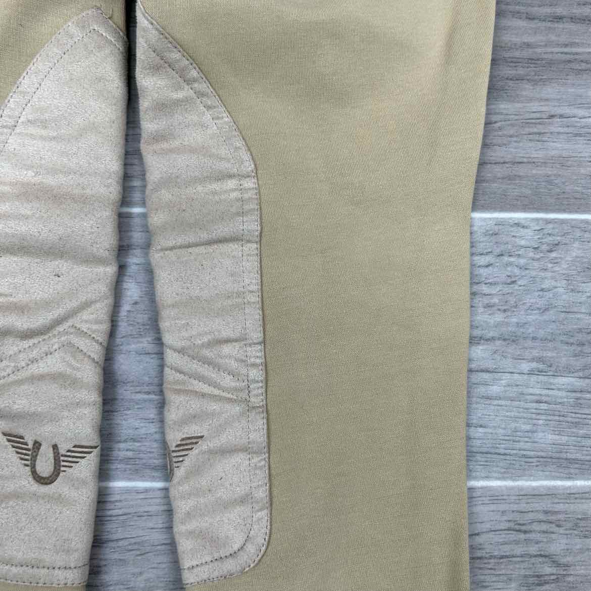 TuffRider Low Rise Starter Knee Patch Pull On Jods, Size 14