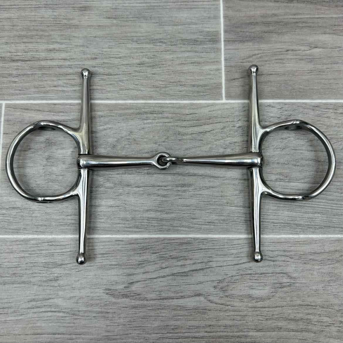 Korsteel Single Joint Full Cheek Gag Bit 5.5"