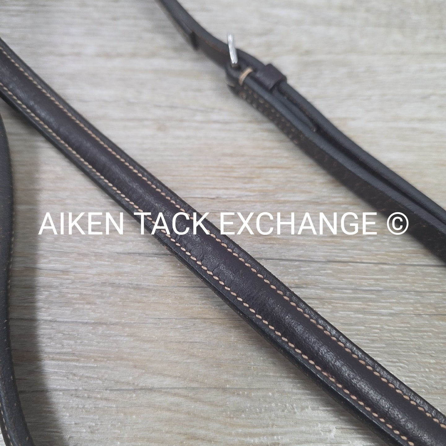 Plain Raised Standing Martingale, Brown, Size Pony