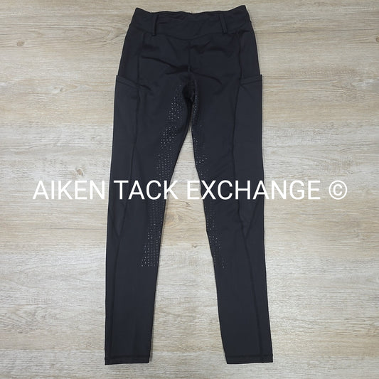 Turnhier Silicone Grip Full Seat Tights, Size Medium