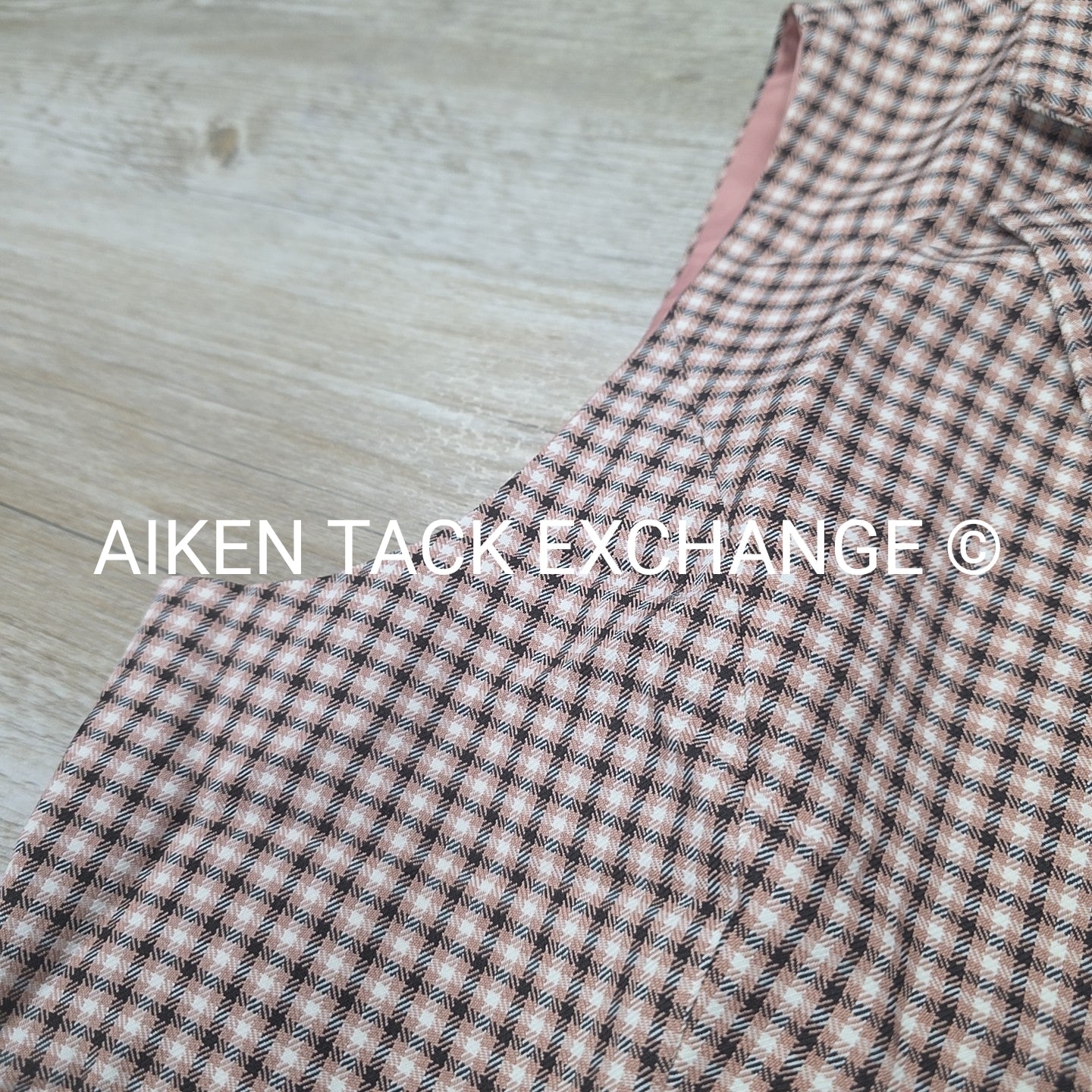 Allegra K Plaid Vest, Size Large