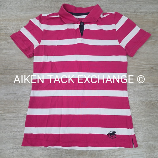 SmartPak Piper Short Sleeve Polo Top, Size Small