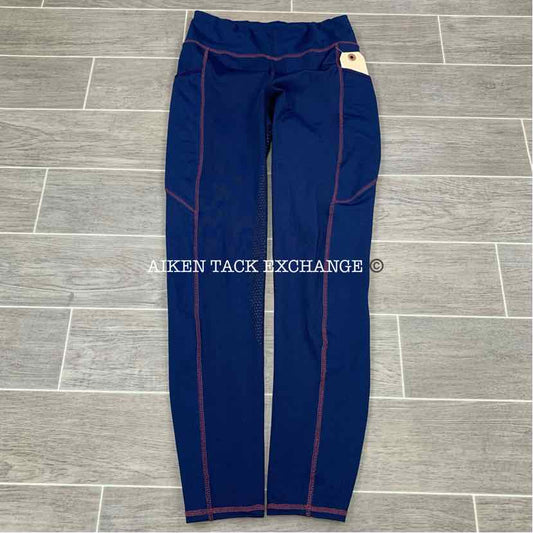 Dover Saddlery Riding Sport Silicone Full Seat Breeches, Size Medium