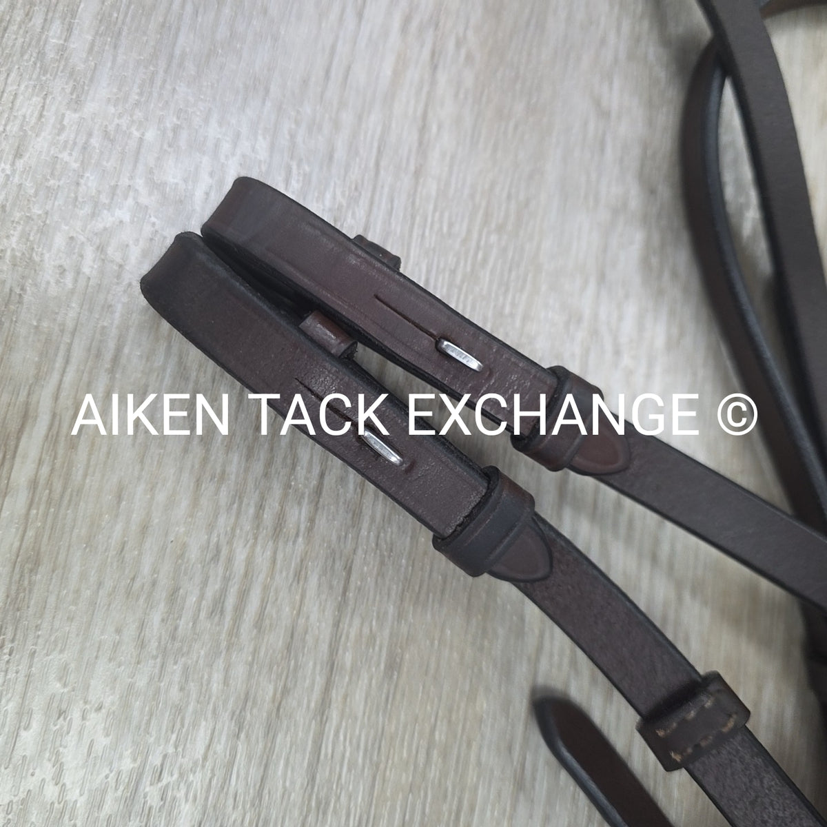 KL Select Red Barn Fancy Stitched Bridle with Laced Reins, Brown, Size Full