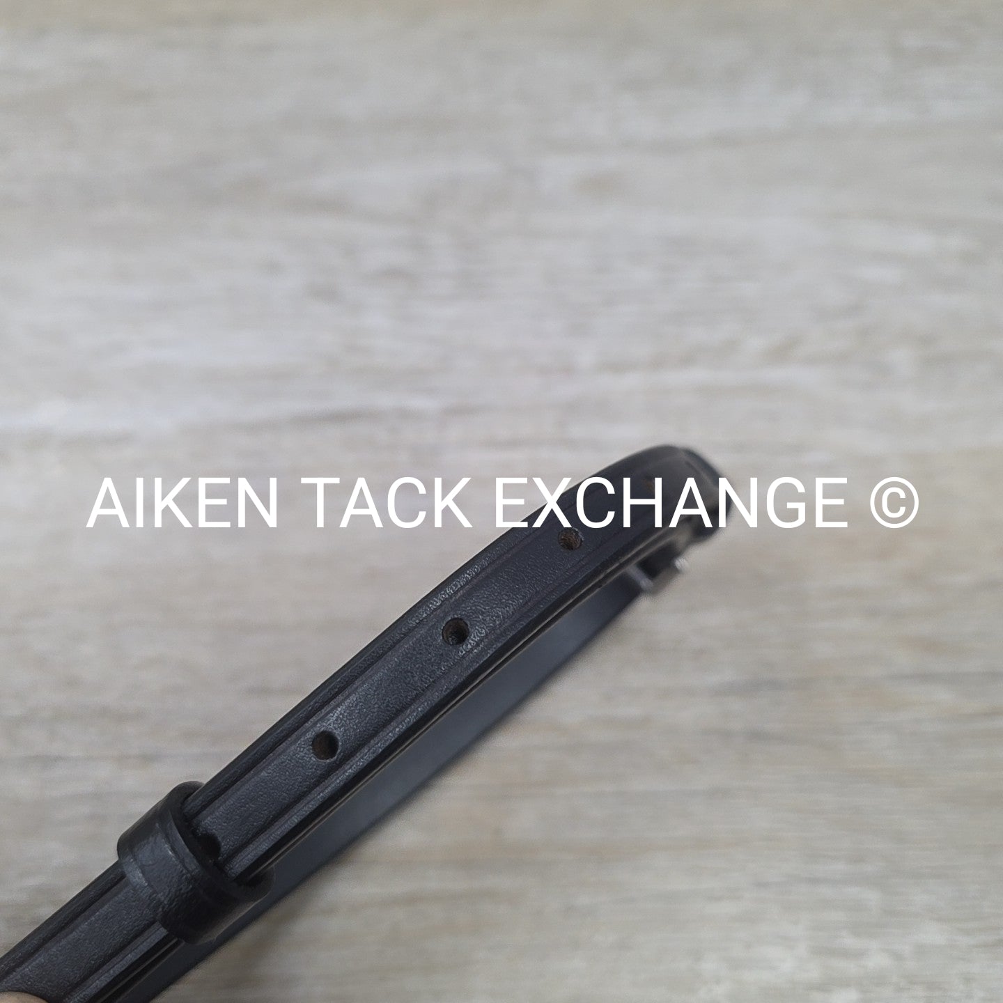 Leather Flash Strap, Black