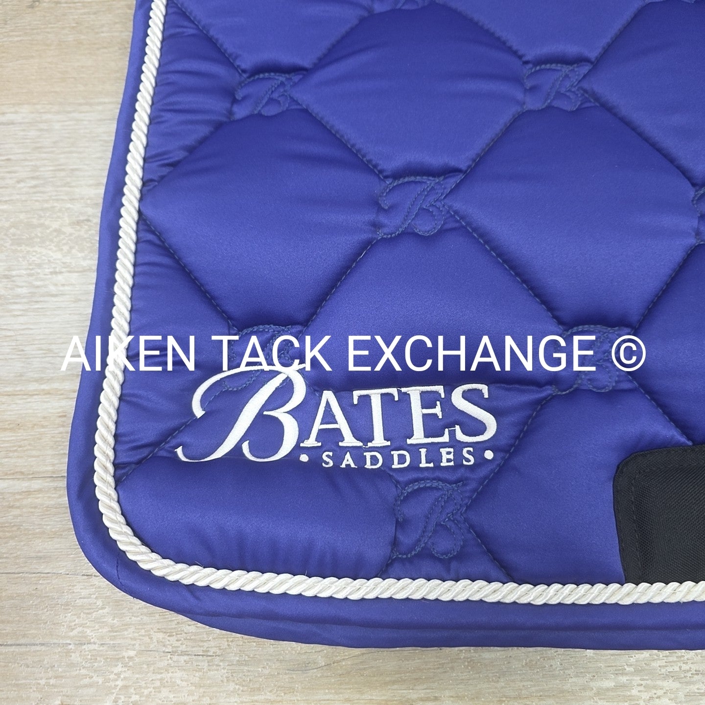 Bates Dressage Saddle Pad with Logo Embroidery - Size Full