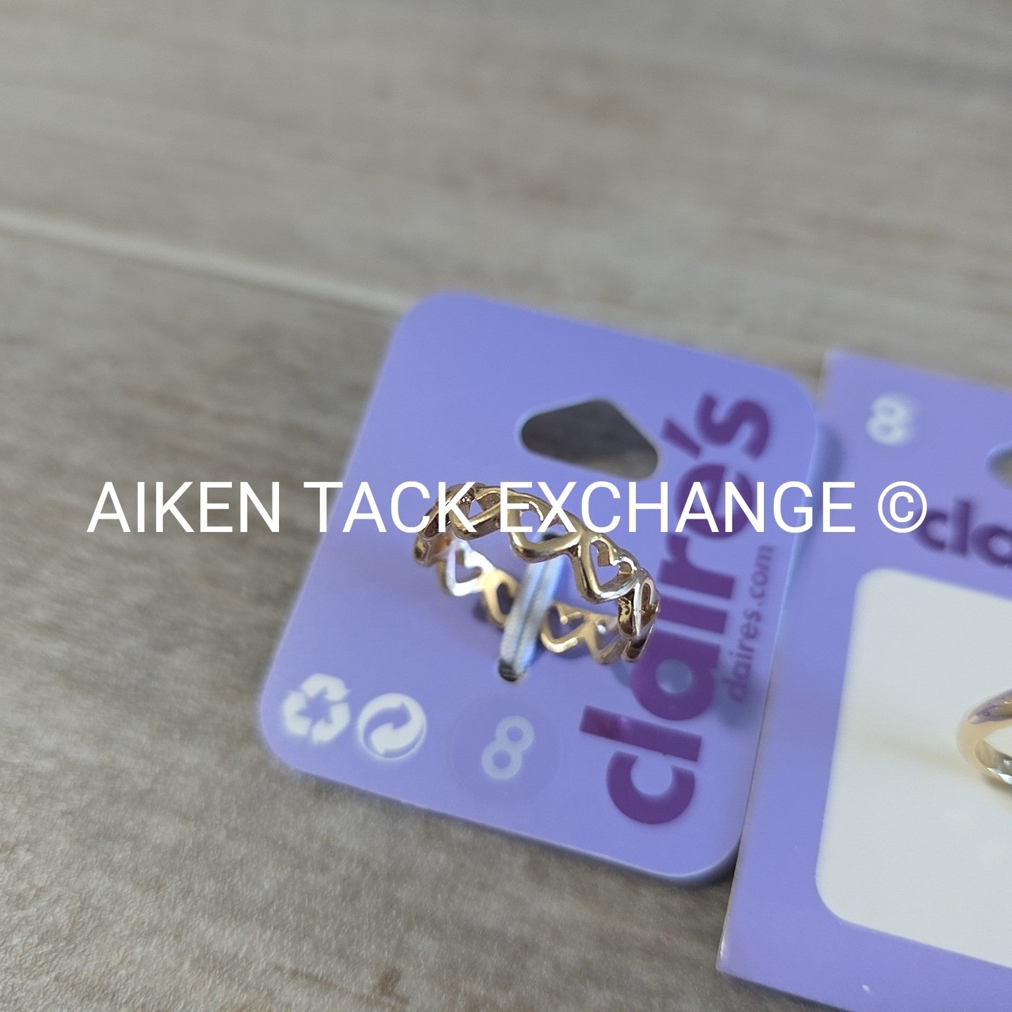 Claire's Rings (2) - Size 8