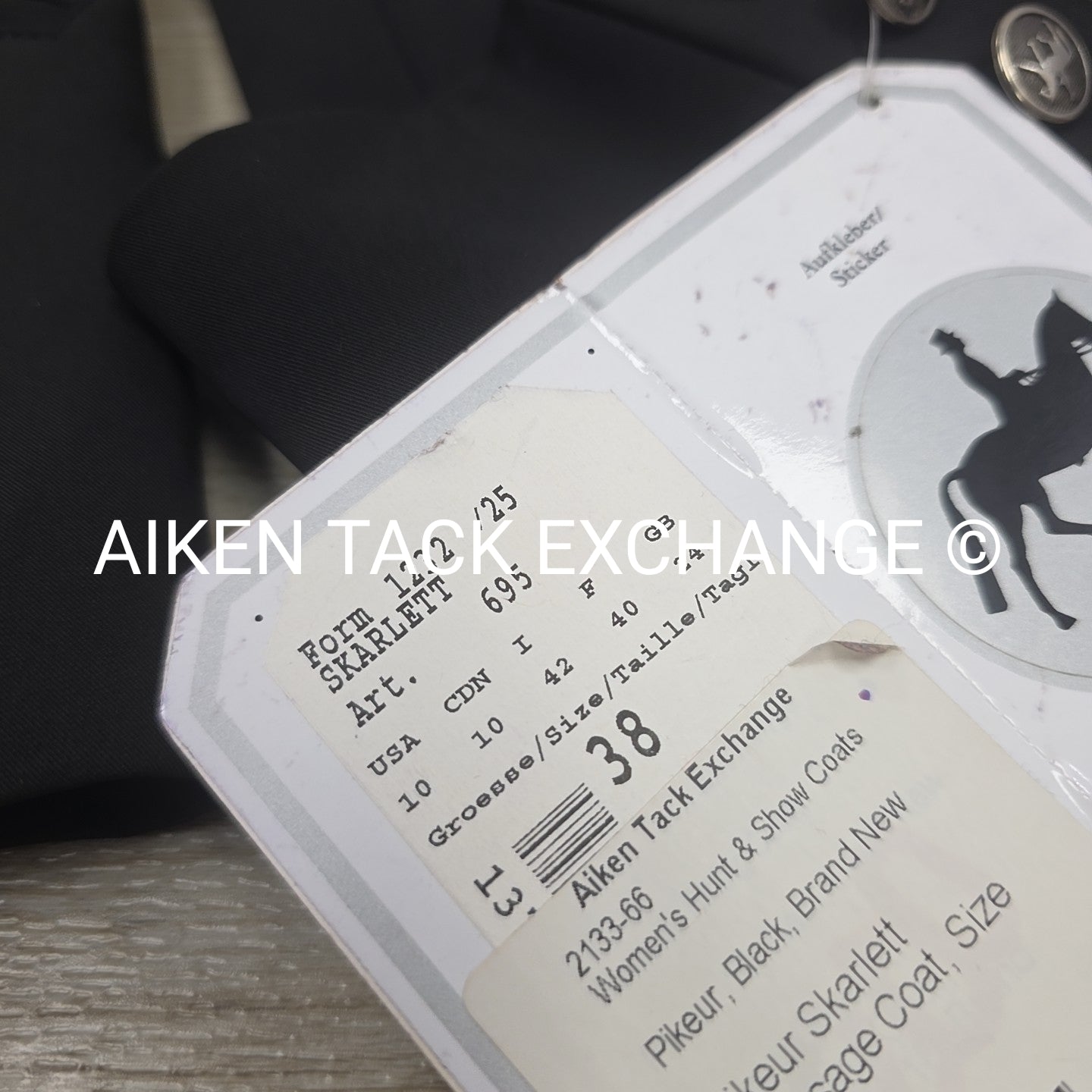 Pikeur Skarlett Dressage Coat, Size 10