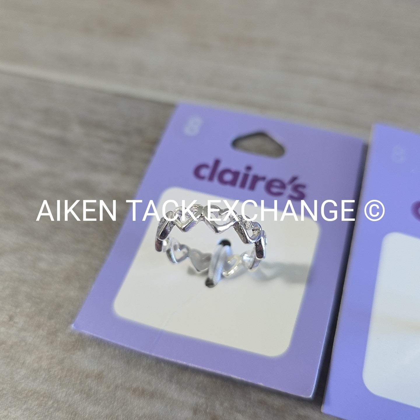 Claire's Rings (2) - Size 8