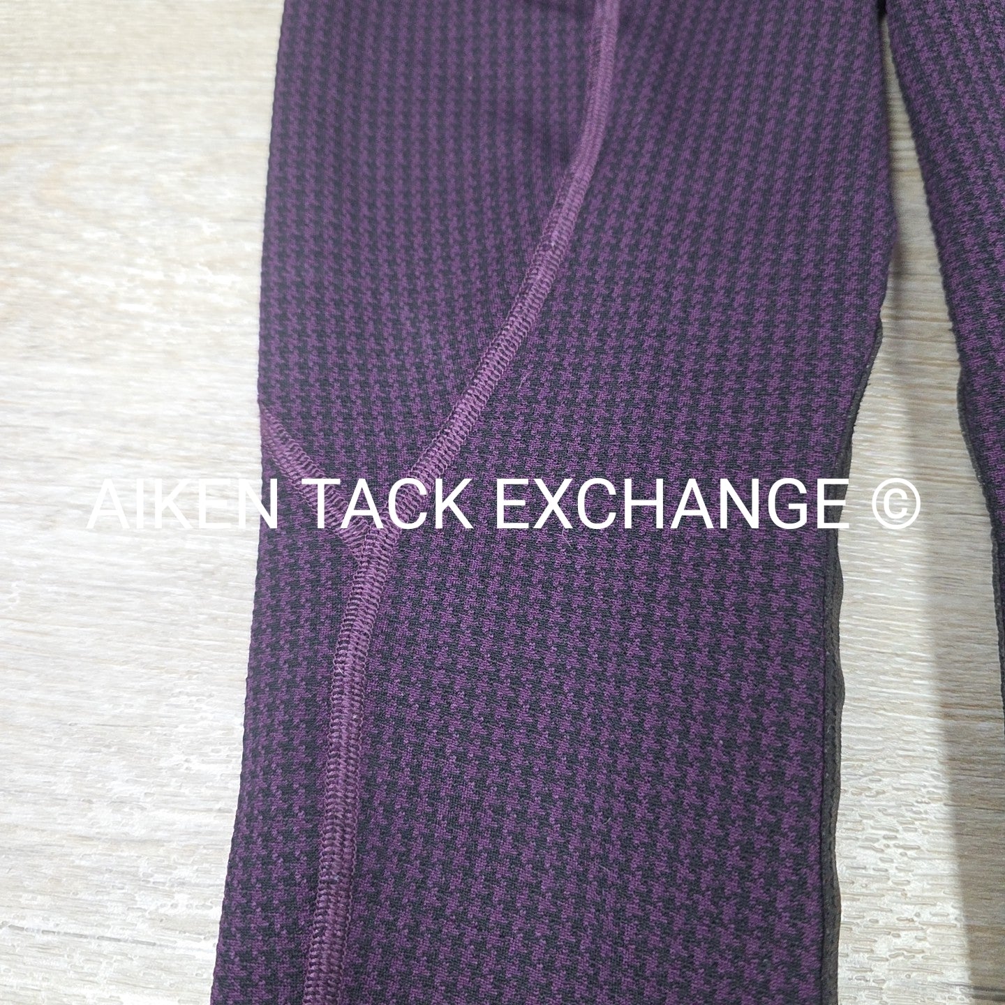 Kerrits Fleece Lined Winter Knee Patch Tights, Size Medium