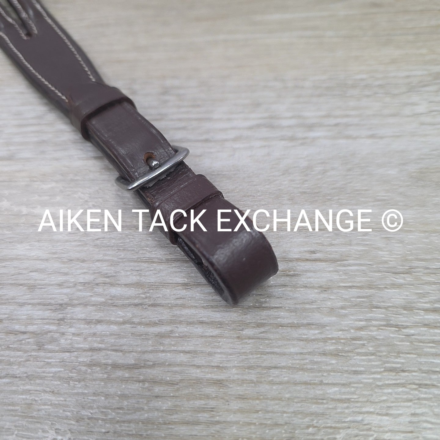 Plain Round Raised Running Martingale Attachment, Brown