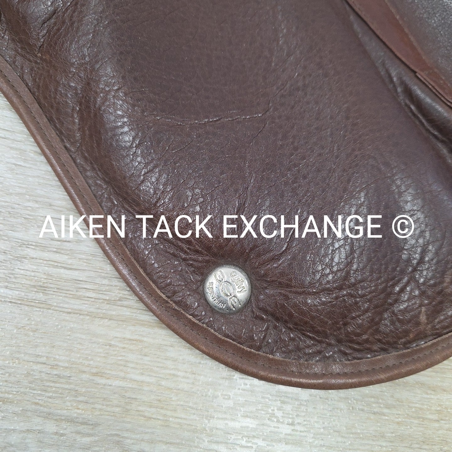 Ogilvy Leather & Foam Half Pad, 16.5" - 18"