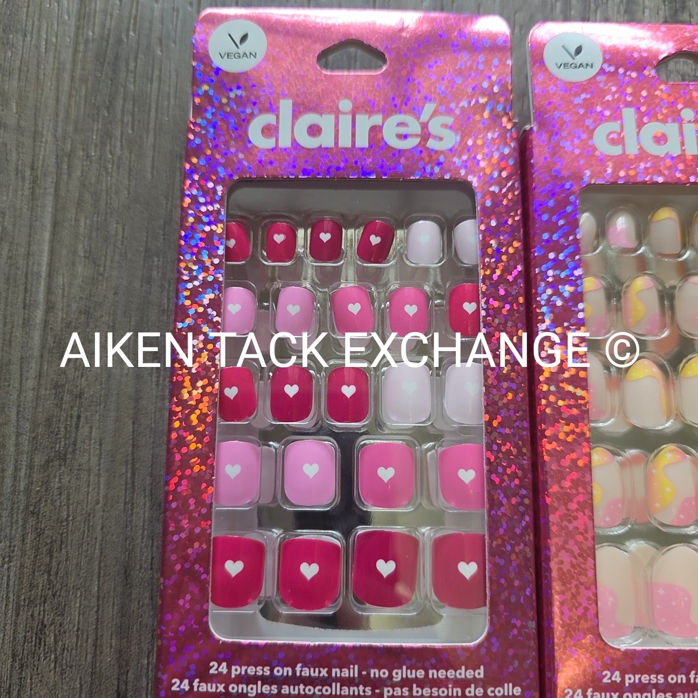 Claire's Press-On Nails (2 Sets) - 24 Count Each (48 Total)
