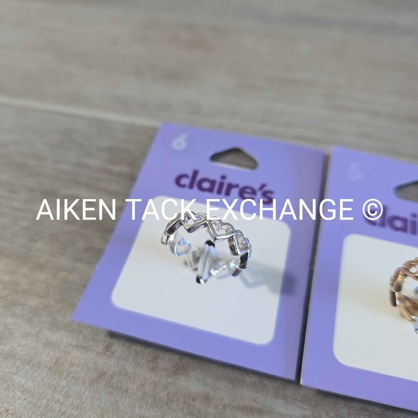 Claire's Rings (2) - Size 6