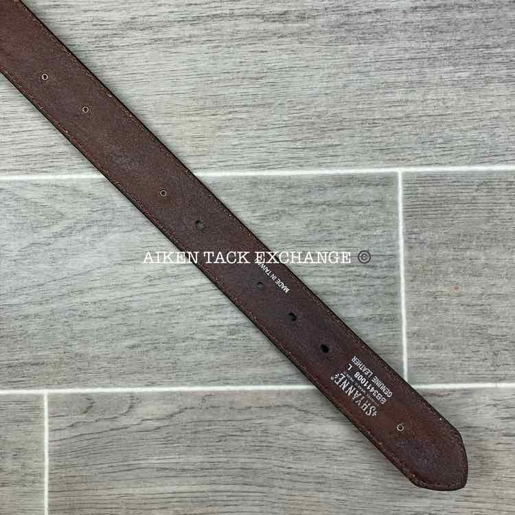 Shyanne Leather Belt with Nocona Belt Buckle, Size Large