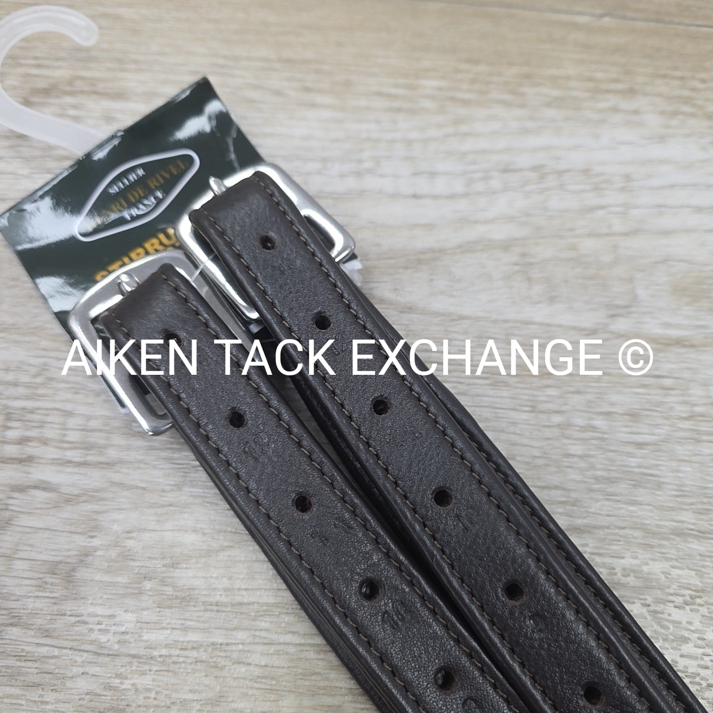 HDR Triple Covered Stirrup Leathers, Havana, 48"
