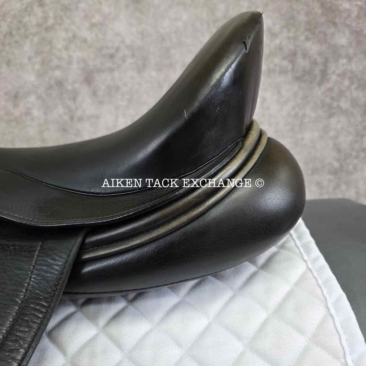 2012 DK Saddlery Liberty Monoflap All Purpose Jump Saddle, 17.5" Seat, Medium Wide Tree, Wool Flocked Panels