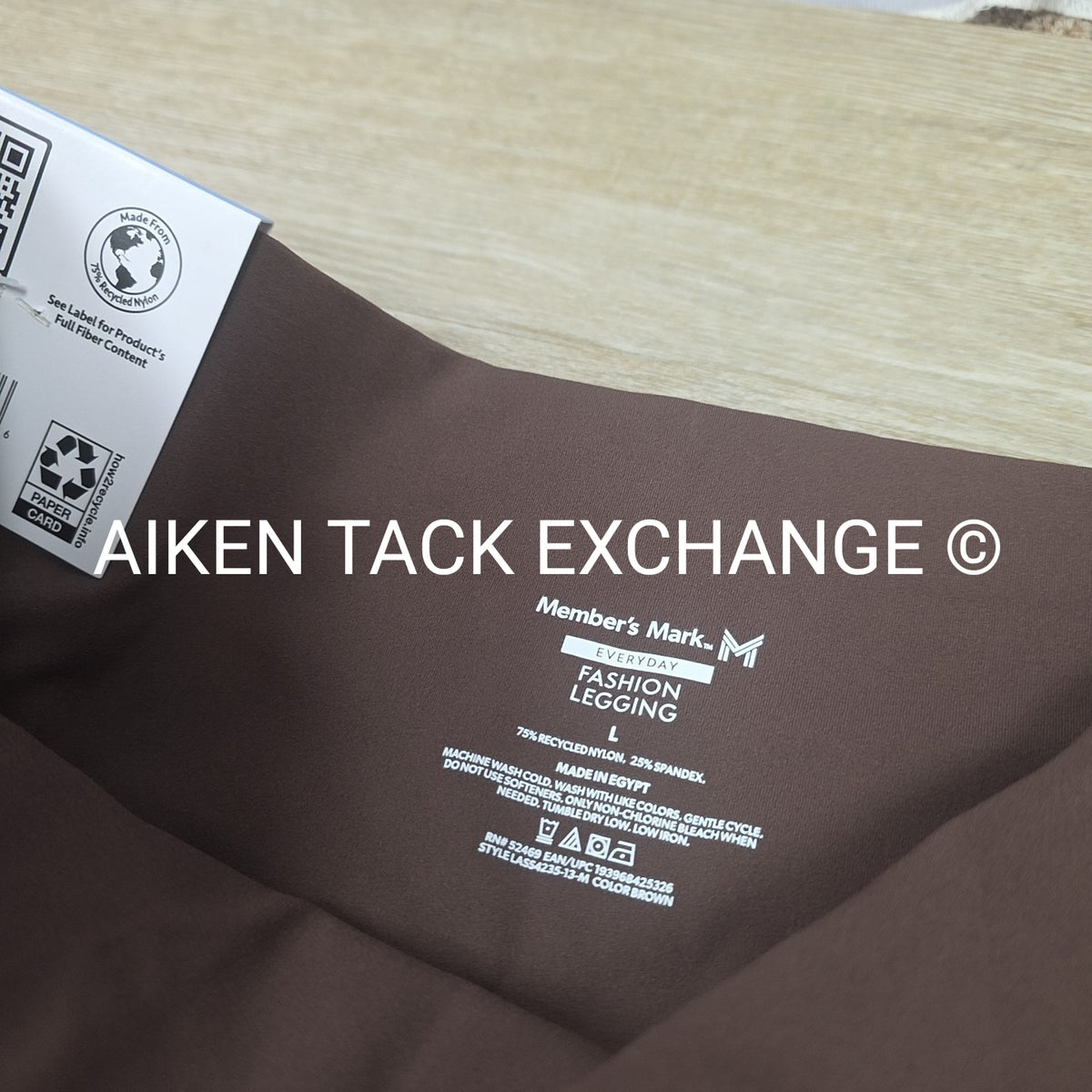 Member's Mark Fashion Leggings, Size Large