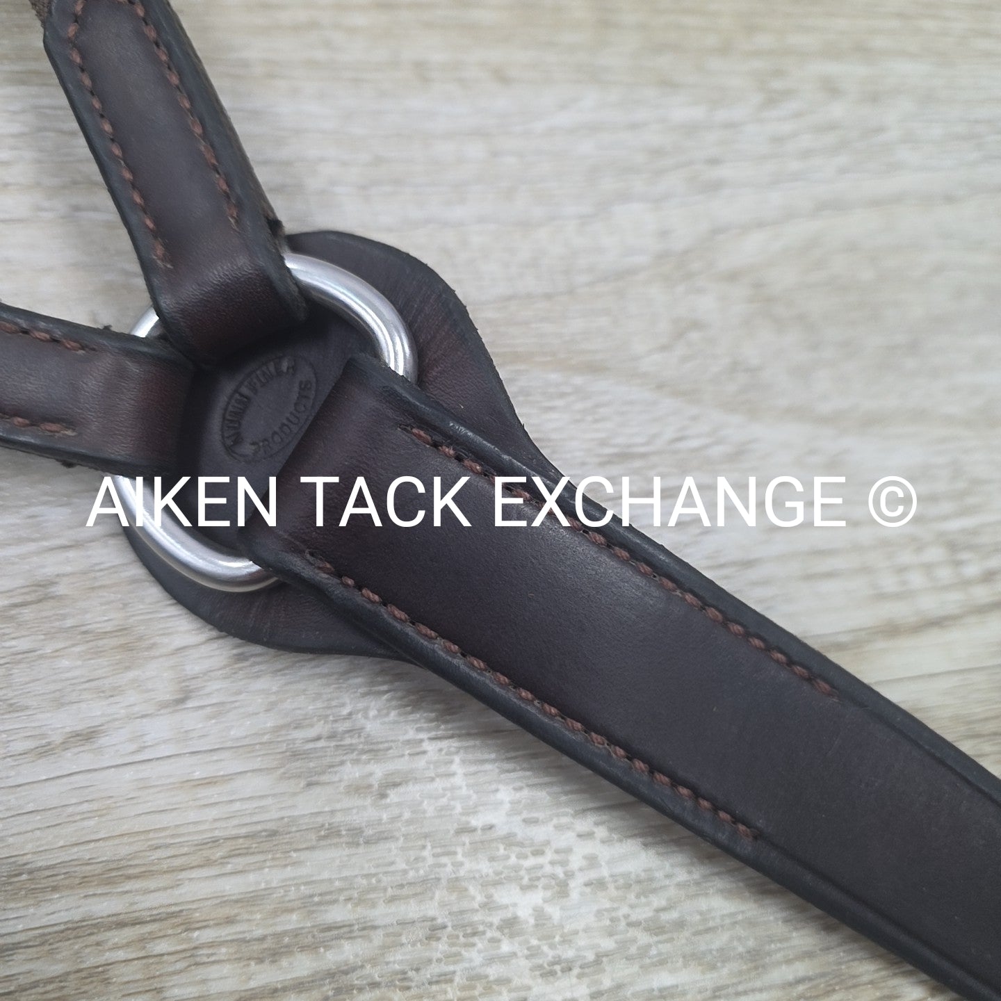 Nunn Finer Hunting Breastplate with Elastic, Brown, Size Cob