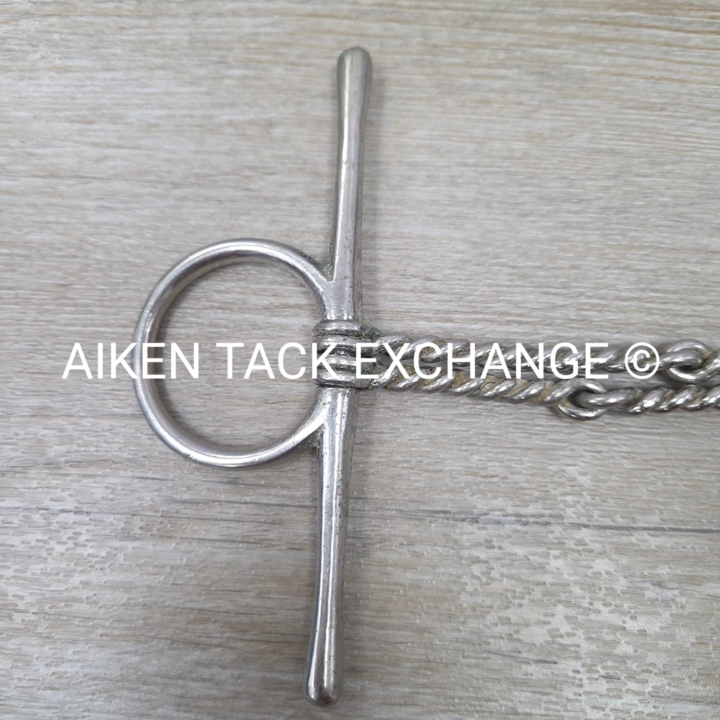 Never Rust Full Cheek Double Twisted Wire Bit 5"
