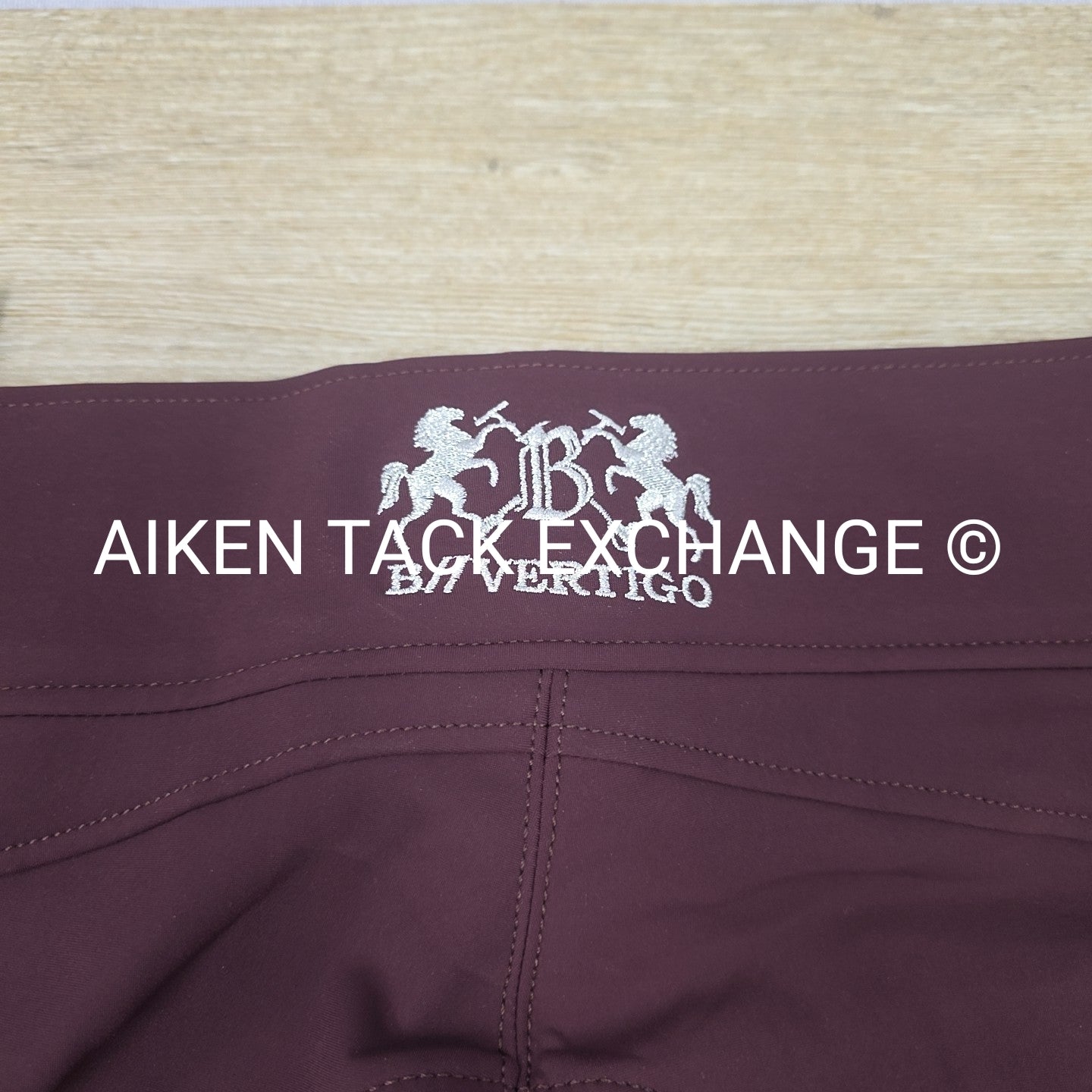 B Vertigo Justine Thermo Silicone Grip Full Seat Breeches, Size 32