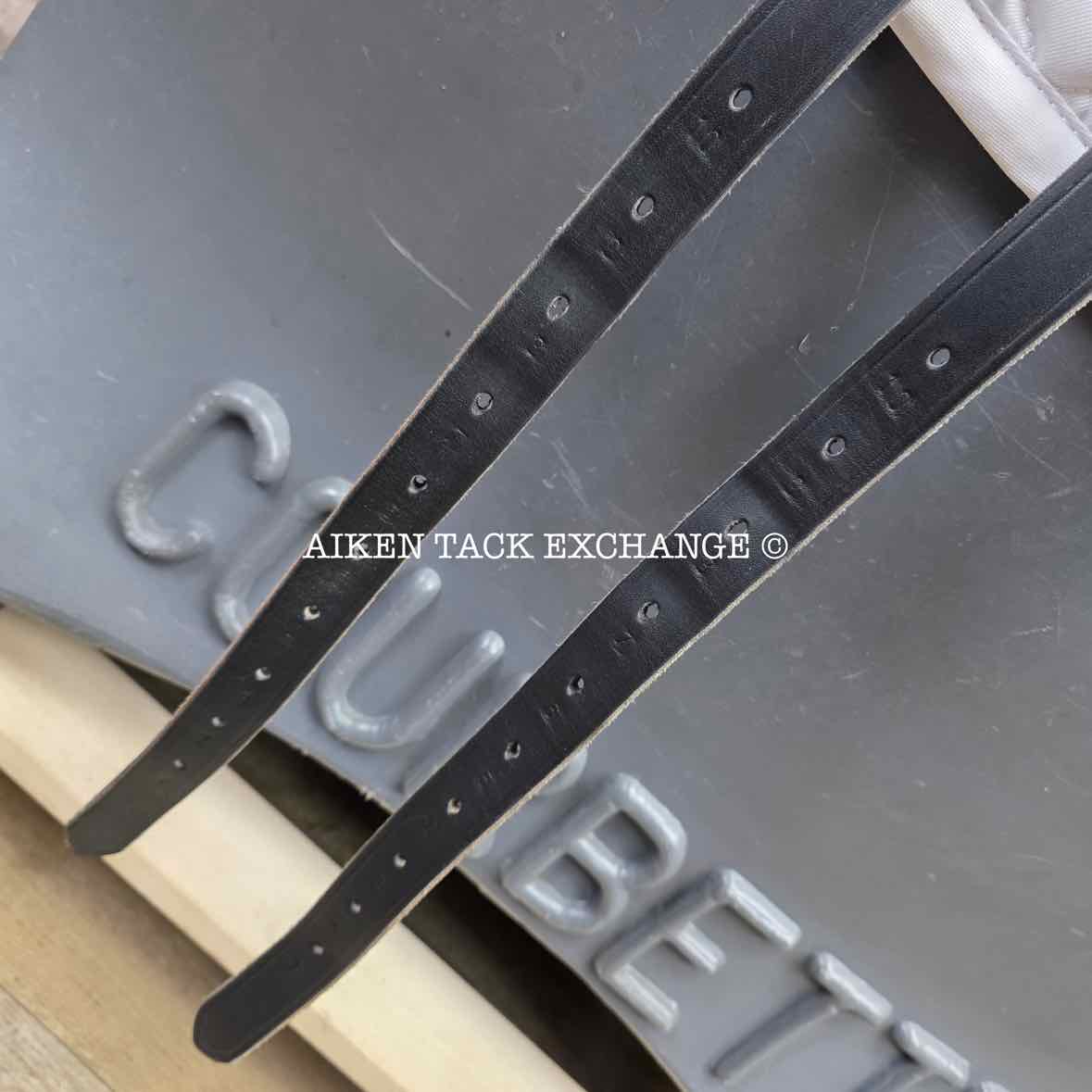 2012 Stubben Genesis CL Deluxe Dressage Saddle, 17.5" Seat w/ Biomex, 28cm Tree - Medium, Wool Flocked Panels