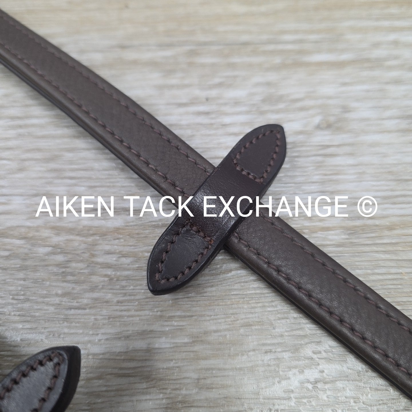 Schockemohle Durasoft Grip Reins, Brown, Size Full