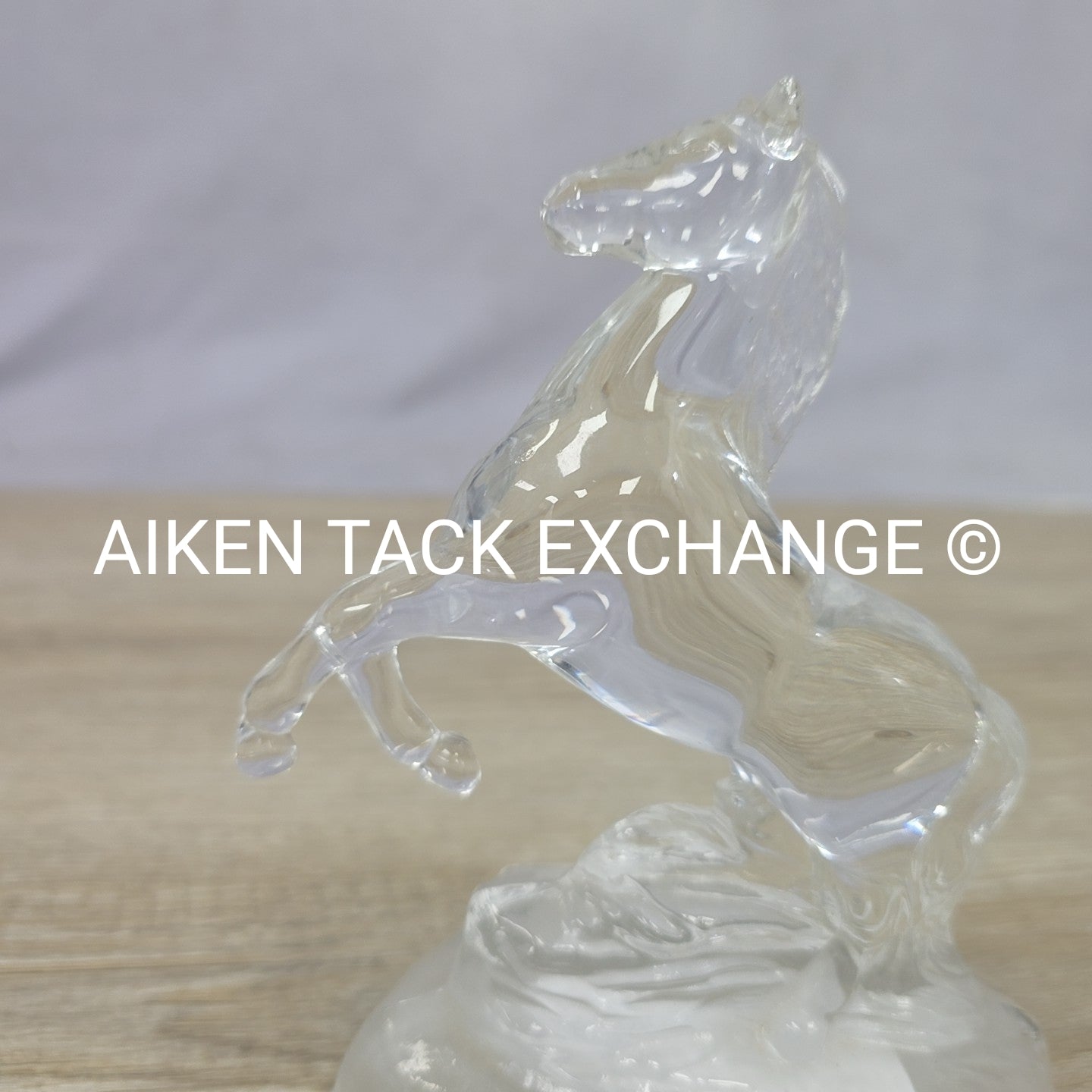 Cristal d'Arques Crystal Horse Figurine