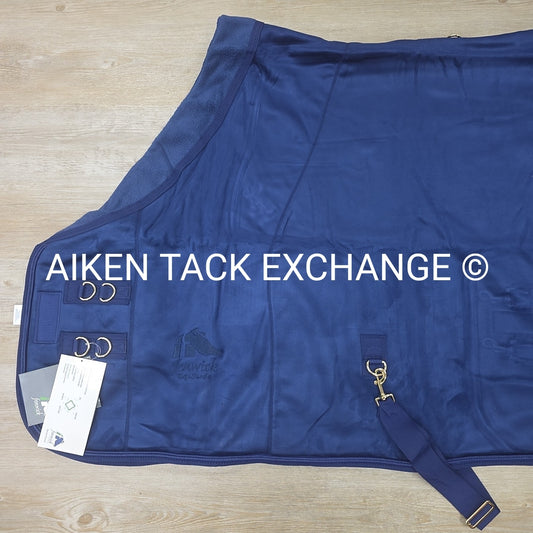 Fenwick Equestrian EquSuede Performance Cooler, Blue, 76"