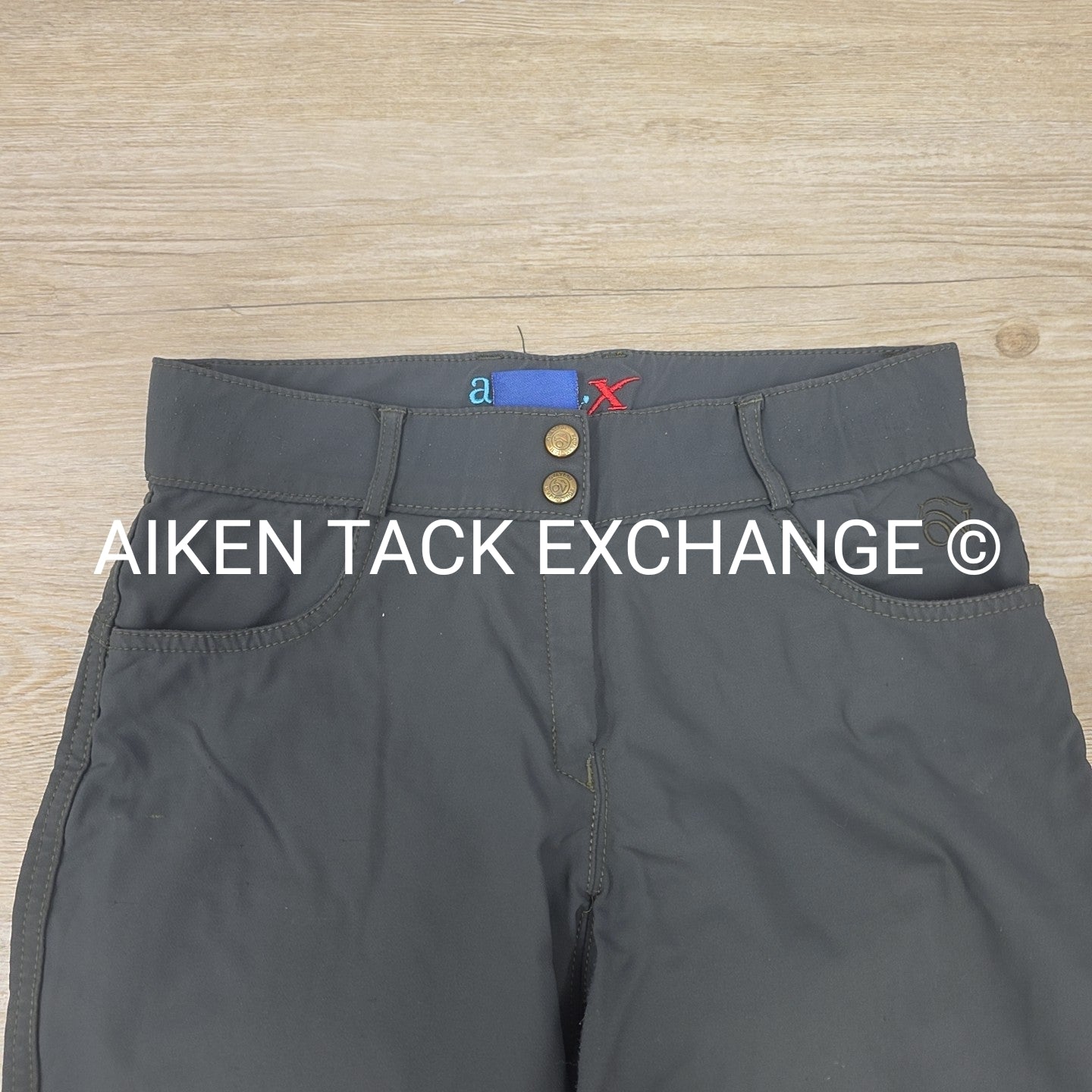 BARGAIN BUNDLE: 2 Pair Ovation Aqua X Silicone Grip Knee Patch Breeches, 28 & 30