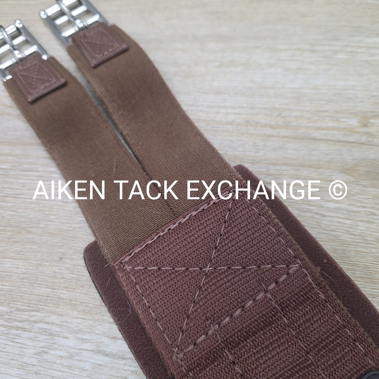 Professional's Choice Double Elastic SMx Girth, Brown, 52"