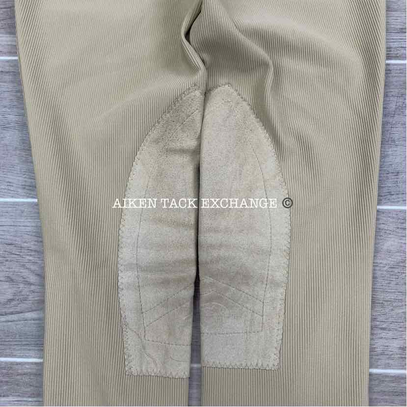 Devon-Aire X-Wear Knee PAtch Pull On Breeches, Size X-Small